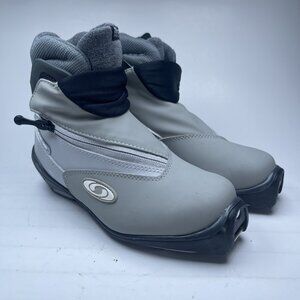 Excellent condition! Salomon Women SNS Profil Cross Country Gray Ski Boots US 5